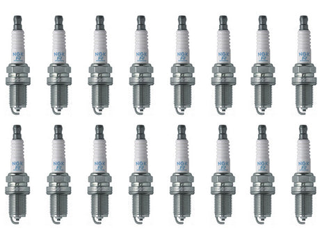 NGK V-Power Spark Plugs (16 plugs) for 2003-2006 CLK500 5.0 Two Steps Colder
