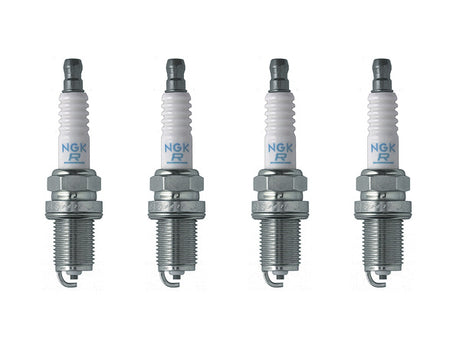 NGK V-Power Spark Plugs (4) for 2001-2010 B2300 2.3 | 1 Step Colder
