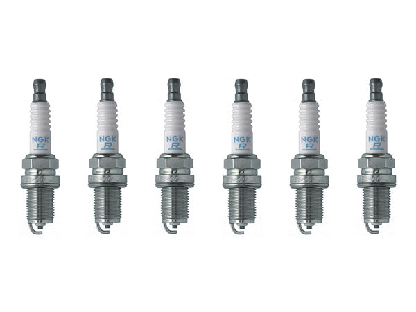 NGK V-Power Spark Plugs (6 Plugs) for 1994-2000 SC300 3.0 Two Steps Colder (Manufacture Date January 1994 and Newer)