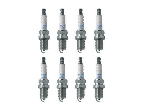 NGK V-Power Spark Plugs (8) for 2009 SRX 4.6 Half Step Colder