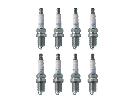 NGK V-Power Spark Plugs (8 plugs) for 2007 Dakota 4.7 VIN P Two Steps Colder