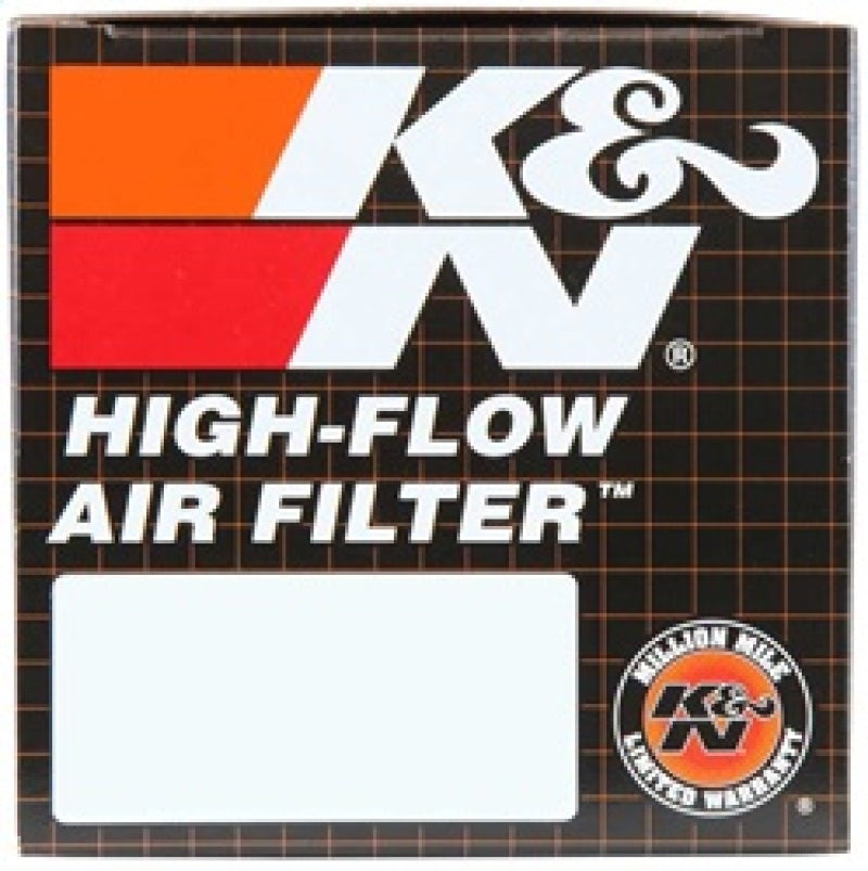 K&N Filter Universal Rubber Filter 3  Flange 4 1/2 Base inch 3 1/2 inch Top 5 3/4 inch Height