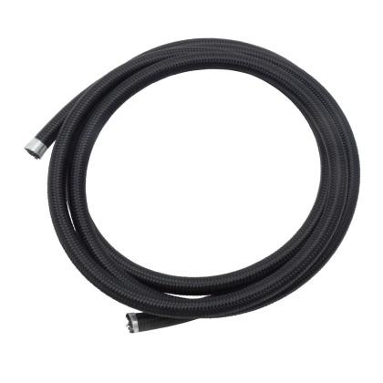 632113 | #8 6 FT. BLACK CLOTH HOSE