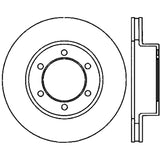 StopTech Power Slot 01-07 Toyota Sequoia / 00-06 Tundra CRYO Slotted Front Left Rotor SPECIAL ORDER