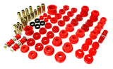 Energy Suspension 92-95 Honda Civic/CRX / 93-97 Honda Del Sol (including VTEC) Red Hyper-Flex Master