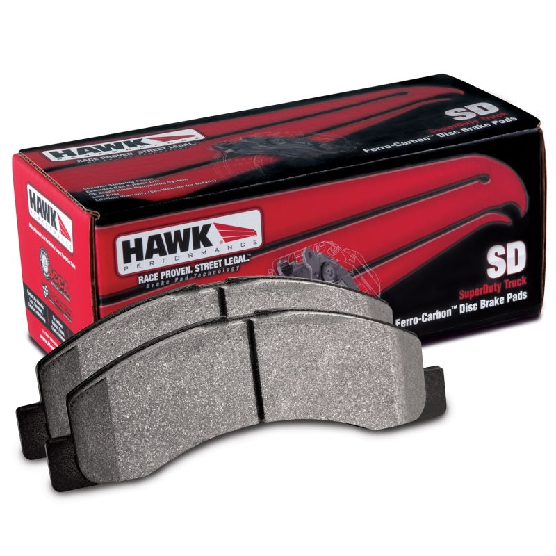 Hawk 08-10 Toyota Land Cruiser / 07-10 Tundra Super Duty Street Rear Brake Pads | HB590P.682