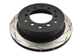 DBA 10+ Toyota 4Runner/FJ Cruiser Rear Slotted 4000 Series Rotor