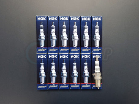NGK Iridium IX Spark Plugs (12 plugs) for 1993 600SEC 6.0 One Step Colder