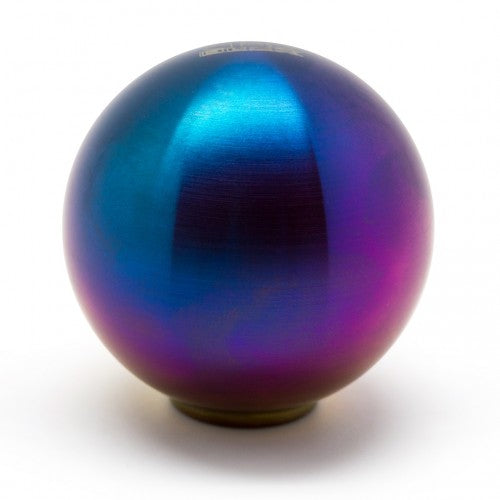 Blox BILLET SHIFT KNOB 490 SPHERICAL 50MM "490 Spherical" - 12x1.25, Neo Finish 50mm, stainless steel