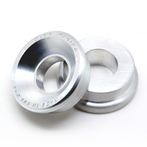 Blox BILLET SHIFTER SOLID BUSHING KIT FRONT 2-pc Solid Shifter Bushing Kit, Front - For B-Series transmission Anodized silver